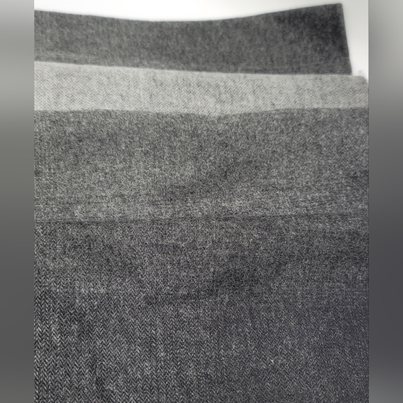 V. FRAAS Scarf Grey Ombre In Box NWT #615 - Picture 5 of 9